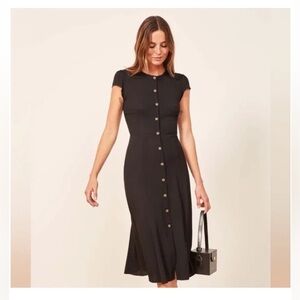 Reformation Fauna Button-Front Midi Dress ❤️❤️NWT